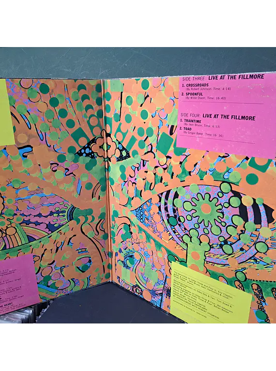 Cream  – Wheels Of Fire (Ed. Japón)