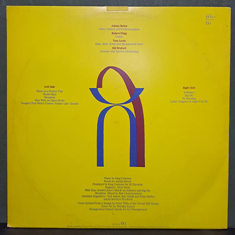 King Crimson – Three Of A Perfect Pair