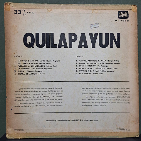 Quilapayun – Quilapayun