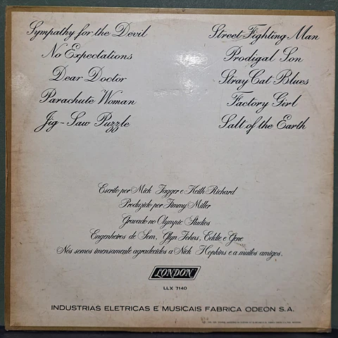 Rolling Stones – O Banquete Dos Mendigos (Mono)