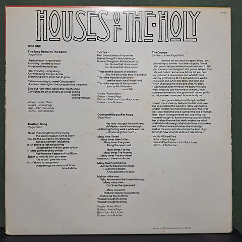 Led Zeppelin – Houses Of The Holy