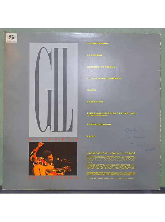 Gilberto Gil – Gilberto Em Concerto