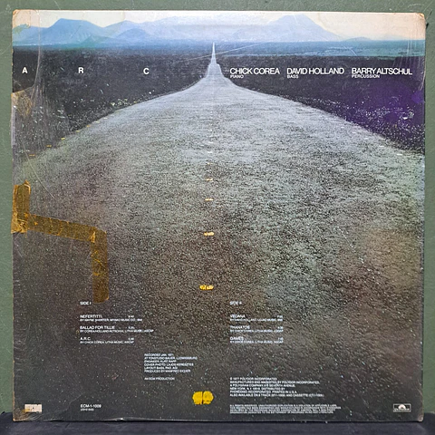 Chick Corea / David Holland / Barry Altschul – A. R. C.