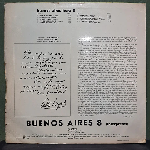 Buenos Aires 8 – Buenos Aires Hora 8