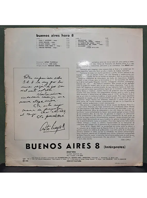 Buenos Aires 8 – Buenos Aires Hora 8