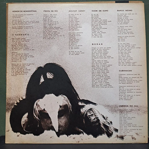 Ney Matogrosso – Água Do Céu Pássaro (incluye sencillo 7")
