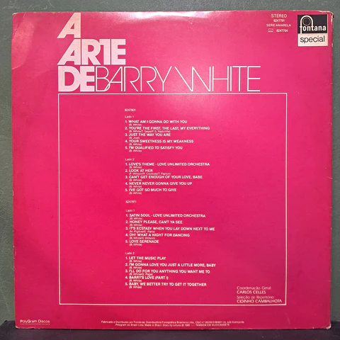Barry White – A Arte De Barry White