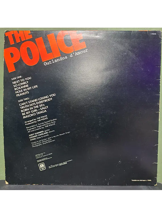 Police, The – Outlandos D'Amour