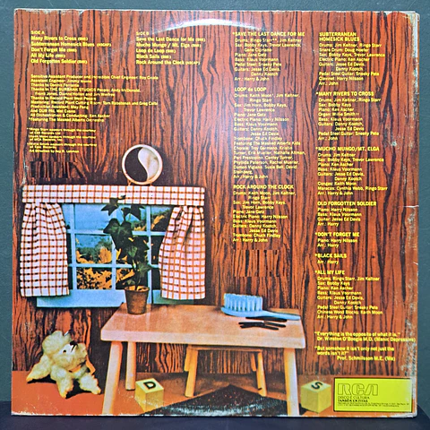 Harry Nilsson Produced By John Lennon – Pussy Cats