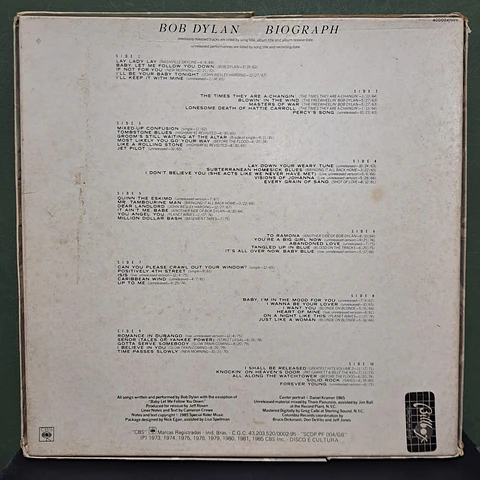 Bob Dylan – Biograph