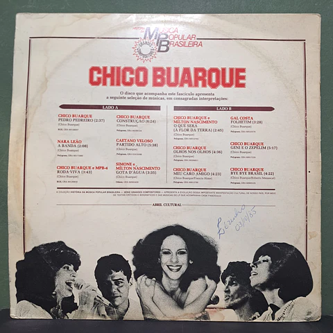 Chico Buarque– História Da Música Popular Brasileira