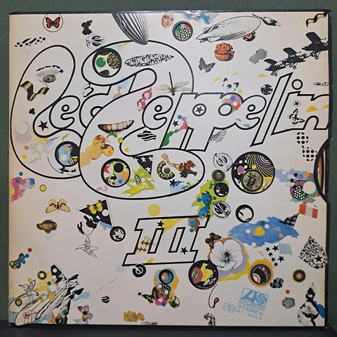 Led Zeppelin – Led Zeppelin III (Ed. Japón) (Ed. 1970 galleta azul celeste)