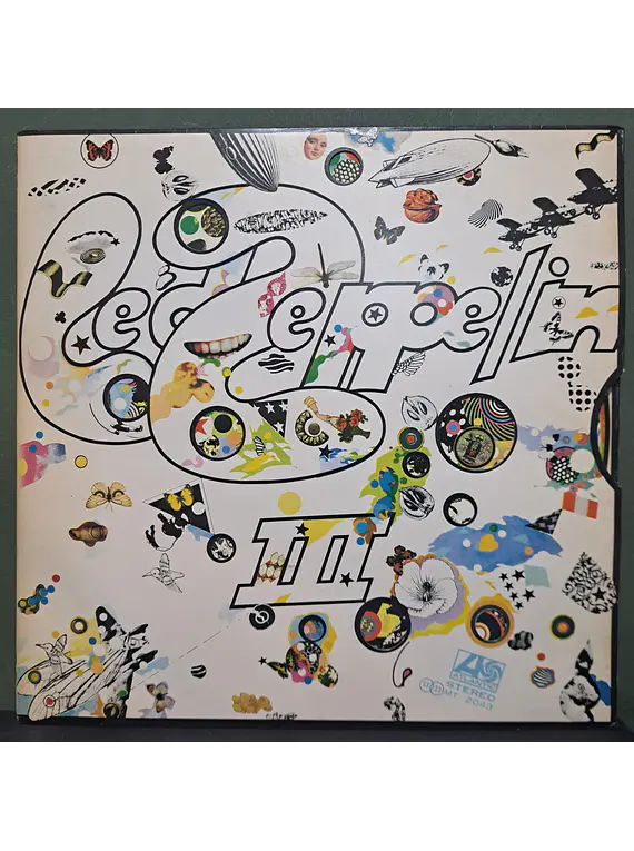 Led Zeppelin – Led Zeppelin III (Ed. Japón) (Ed. 1970 galleta azul celeste)