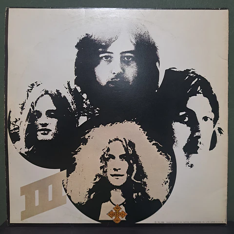 Led Zeppelin – Led Zeppelin III (Ed. Japón) (Ed. 1970 galleta azul celeste)