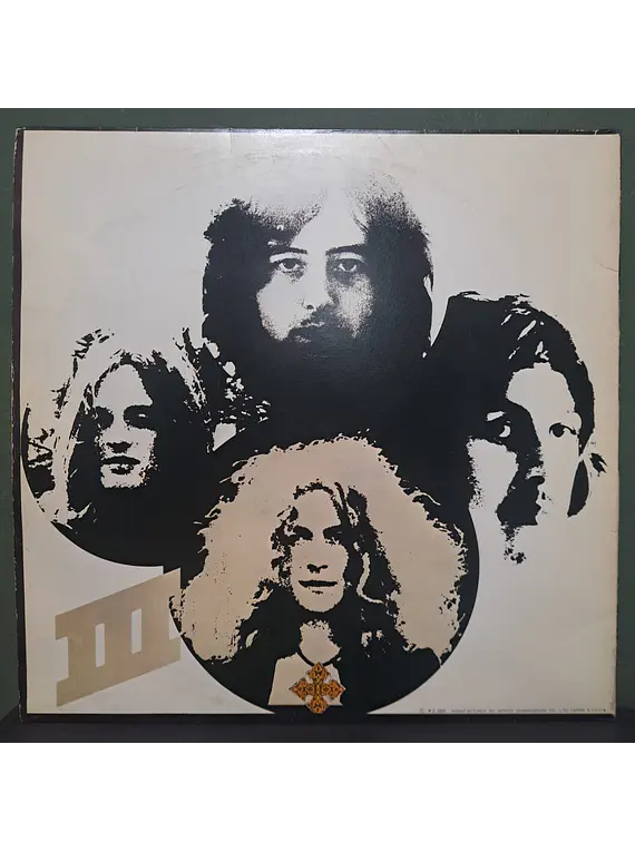 Led Zeppelin – Led Zeppelin III (Ed. Japón) (Ed. 1970 galleta azul celeste)