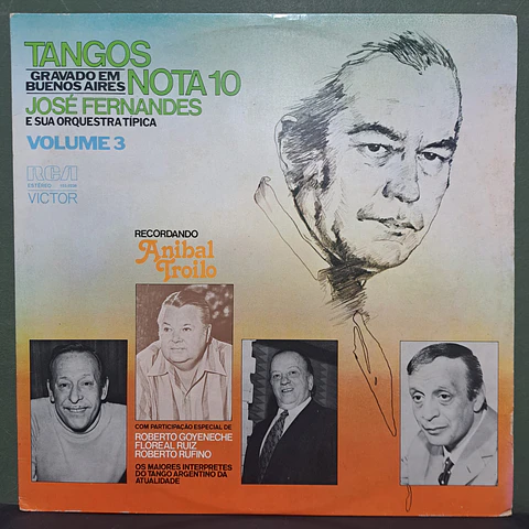 José Fernandes E Sua Orquestra Típica – Tangos Nota 10 (Volume 3)