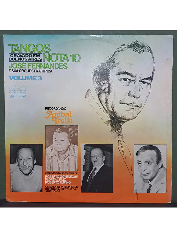 José Fernandes E Sua Orquestra Típica – Tangos Nota 10 (Volume 3)
