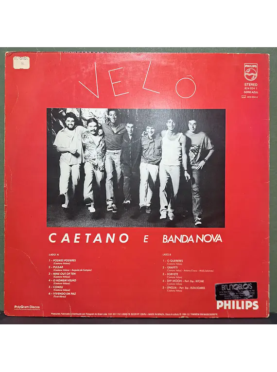 Caetano Veloso ‎– Velô