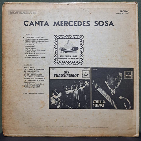 Mercedes Sosa – Canta Mercedes Sosa