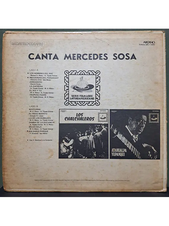 Mercedes Sosa – Canta Mercedes Sosa