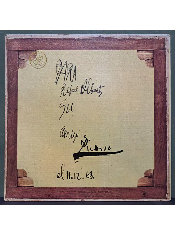Rafael Alberti, Raimundo Fagner, Paco De Lucia*, Mercedes Sosa – Homenagem A Picasso
