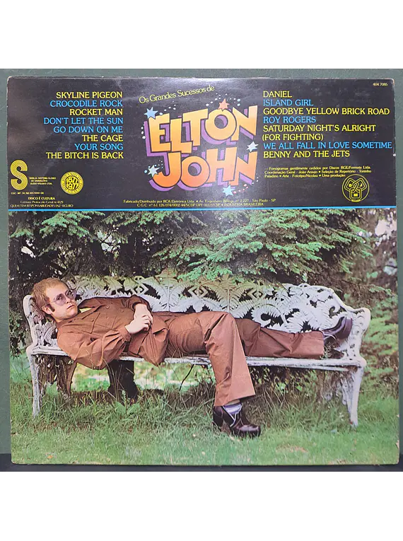 Elton John – Os Grandes Sucessos De Elton John