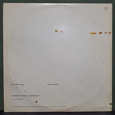 Keith Jarrett – The Köln Concert