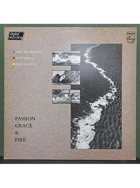 John McLaughlin - Al Di Meola - Paco De Lucía – Passion, Grace & Fire