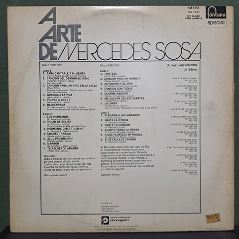 Mercedes Sosa – A Arte De Mercedes Sosa