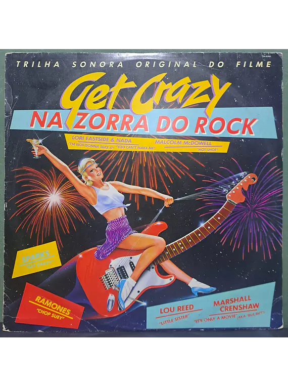 Various – Get Crazy - Na Zorra Do Rock (Trilha Sonora Original Do Filme)