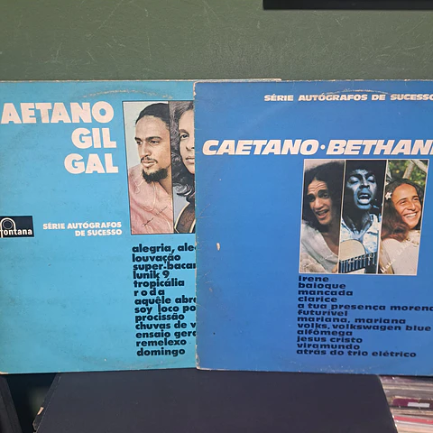 Caetano Veloso, Gilberto Gil, Gal Costa – Caetano, Gil, Gal -Discos Nº 1 y 2
