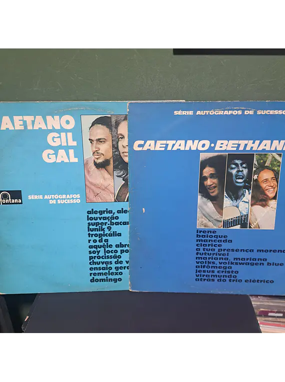 Caetano Veloso, Gilberto Gil, Gal Costa – Caetano, Gil, Gal -Discos Nº 1 y 2