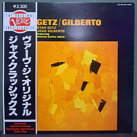 Stan Getz, Joao Gilberto Featuring Antonio Carlos Jobim – Getz / Gilberto featuring Antonio Carlos Jobim