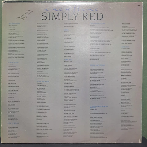 Simply Red – A New Flame