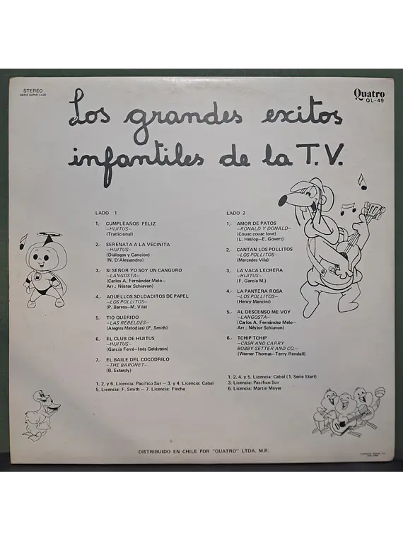 Los Grandes Exitos Infantiles de la T.V.