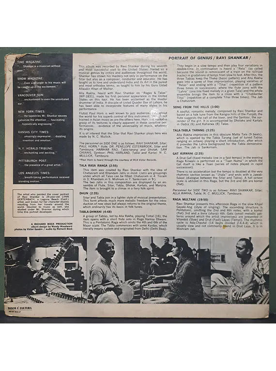 Ravi Shankar – Portrait Of Genius