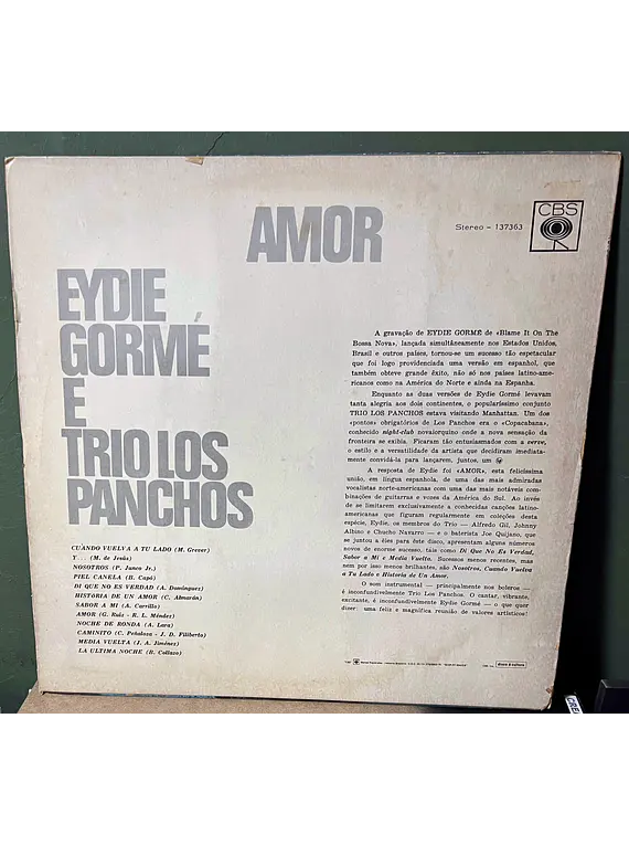 Eydie Gorme E Trio Los Panchos – Amor