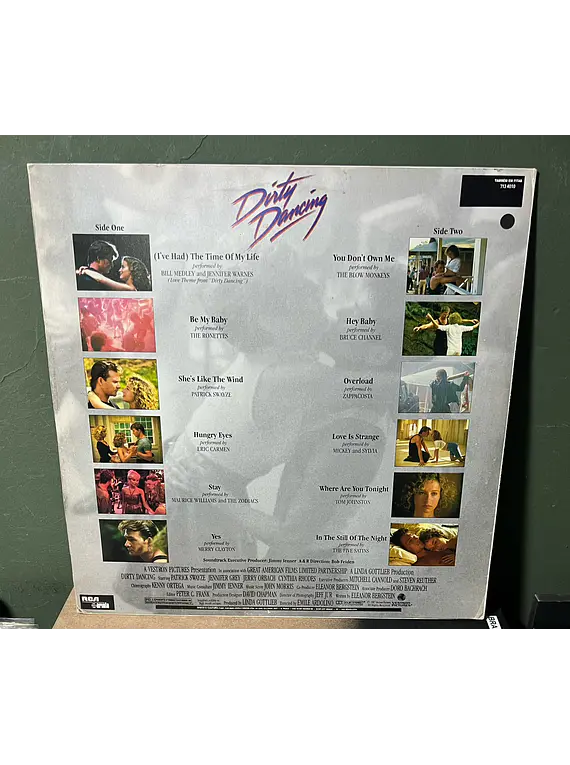 Various – Dirty Dancing (Original Soundtrack From The Vestron Motion Picture)