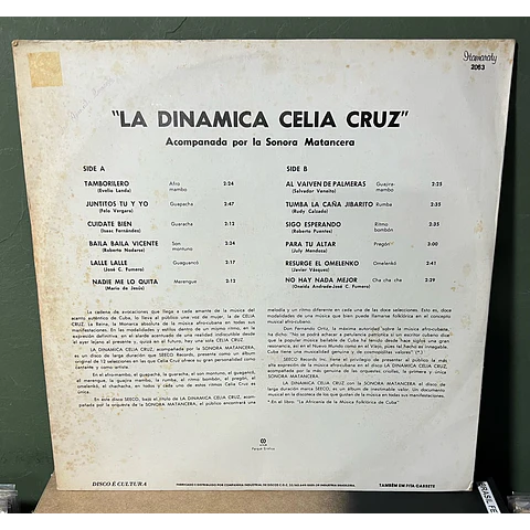 Celia Cruz Con La Sonora Matancera – La Dinamica!