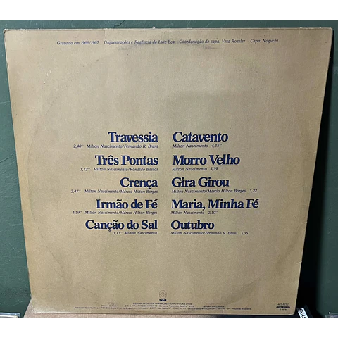 Milton Nascimento – Travessia (1º LP de Milton)