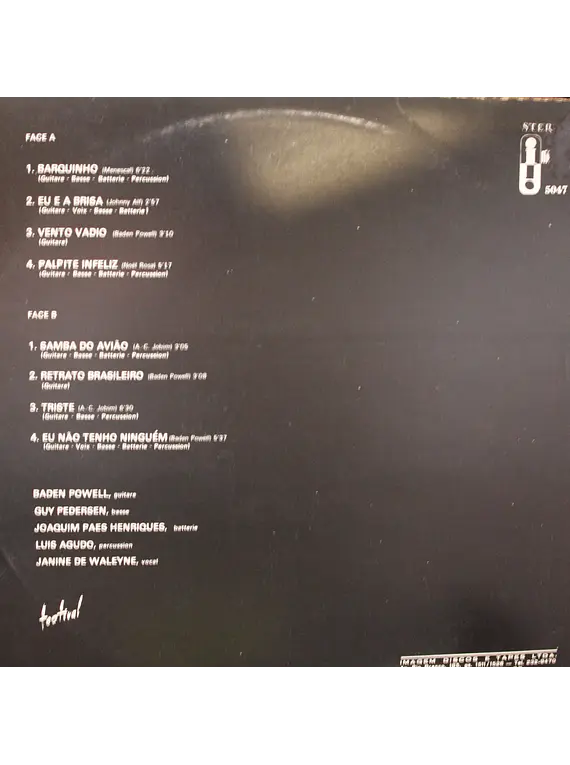 Baden Powell ‎– L'Ame De Baden Powell