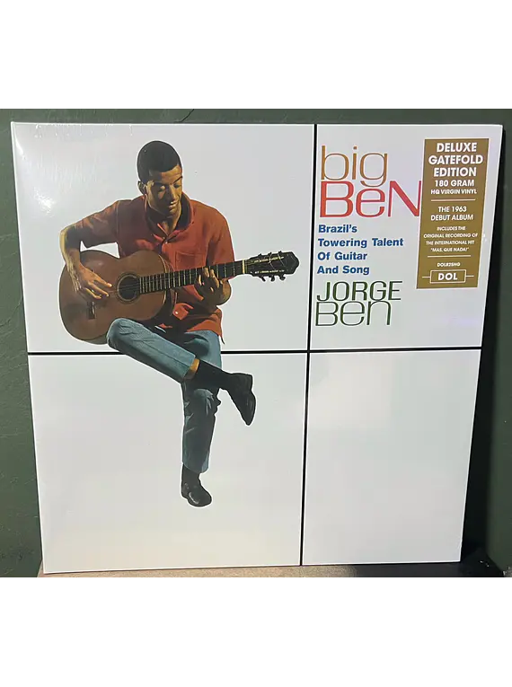Jorge Ben – Big Ben (Brazil's Towering Talent Of Guitar And Song)