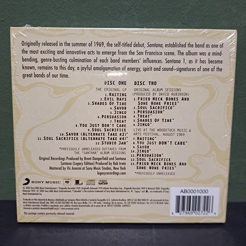 Santana – Santana (C.D)