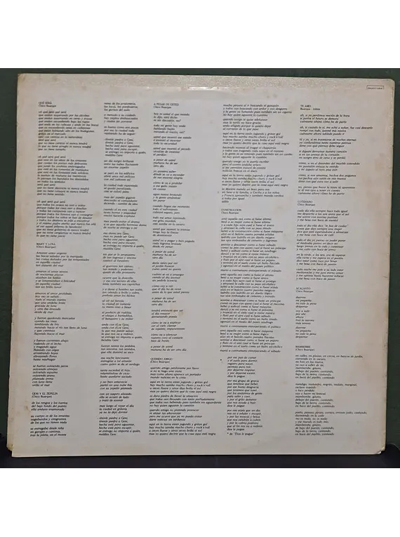 Chico Buarque – Chico Buarque En Español