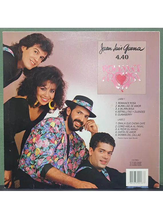 Juan Luis Guerra 4.40 – Romance Rosa (orig BR '92)