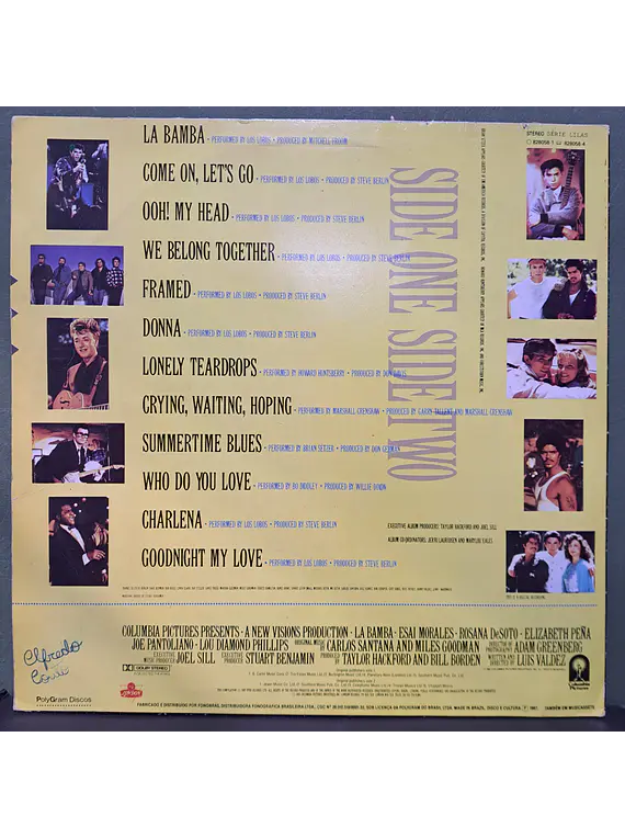 La Bamba (Original Motion Picture Soundtrack = Trilha Sonora Original)