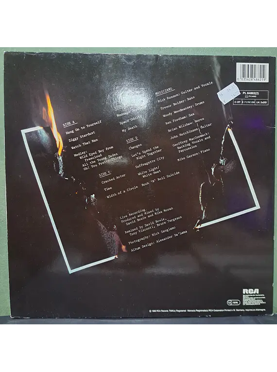 David Bowie – Ziggy Stardust - The Motion Picture (Eur)