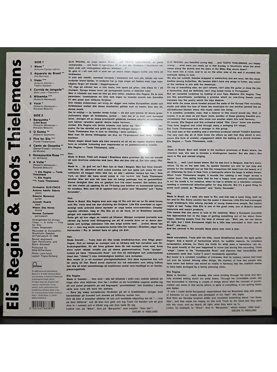 Elis Regina, Toots Thielemans – Elis & Toots