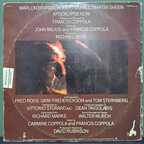 Carmine Coppola & Francis Coppola* – Apocalypse Now - Original Motion Picture Soundtrack