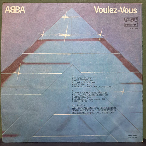ABBA – Voulez-Vous (Eur)